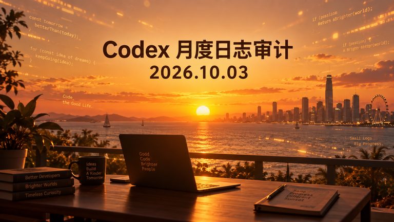 461 次提交、39,056 次工具调用：我把 Codex 一个月的日志翻了一遍